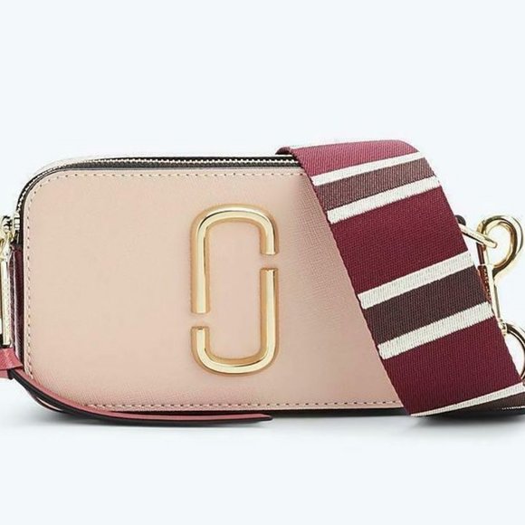 NEW original Marc Jacobs snapshot crossbody bag (Rose multi) - Picture 7 of 15